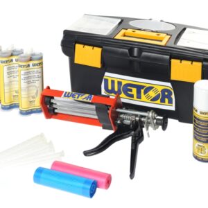 KIT WETOR DE REPARAÇÃO PLÁSTICOS C/ CARTUCHOS DE 178ML