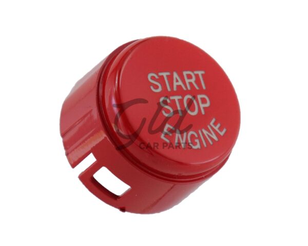 Botão Start Stop Vermelho Brilhante BMW Série 1/2/3/5/6/7 X1 X3 X4 X5 X6 F21 F22 F10 F11