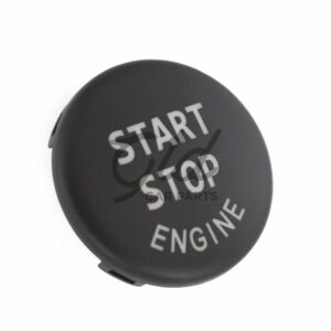 Botão Start Stop Preto BMW Série 1/3/5/X1 X3 X6 E82 E87 E90 E91 2004-2012