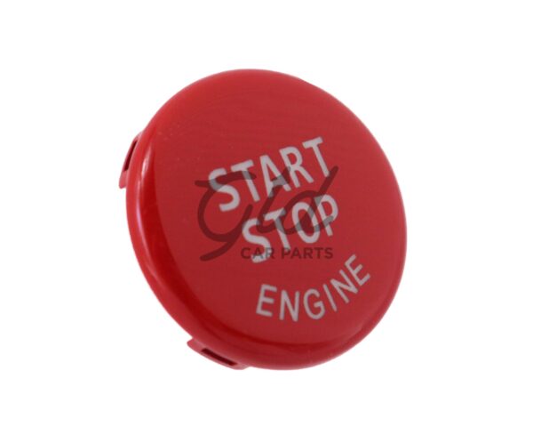 Botão Start Stop Vermelho Brilhante BMW Série 1/3/5/X1 X3 X6 E82 E87 E90 E91 2004-2015