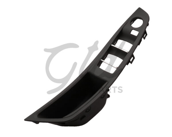 Puxador Condutor Preto BMW Serie 5 F10 F11 F18 2010-2017 S/ Espelho Rebatível