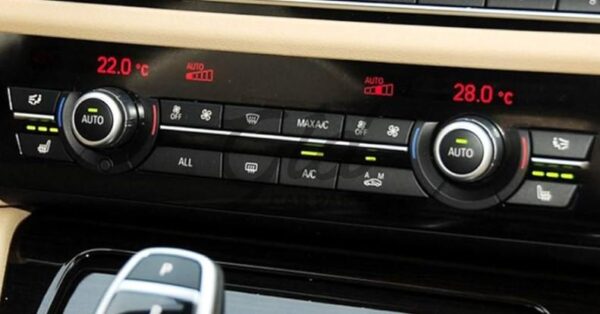 Botões Módulo AC BMW Série 5/6/7 F10 F11 F18 F01 F02 F06 2010-2017 Versão 2 - Image 2