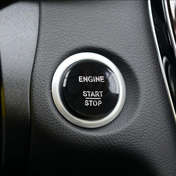 Botão START STOP Preto Mercedes-Benz W204 W205 W212 W164 W166 W221 - Image 2