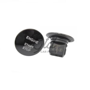 Botão START STOP Preto Mercedes-Benz W204 W205 W212 W164 W166 W221