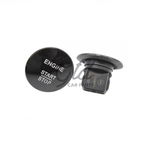 Botão START STOP Preto Mercedes-Benz W204 W205 W212 W164 W166 W221