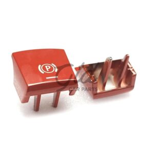 Botão Travão de Mão Elétrico Vermelho BMW Série 5 6 7 X3 X4 F10 F11 F01 F06 F25 F26 PRÉ-LCI 2010-2014