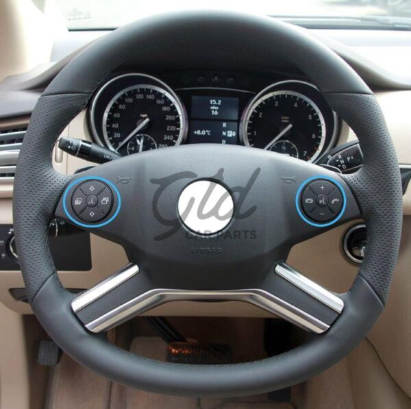Botões Volante Preto Mercedes-Benz Classe R ML CLS SL W251 W164 W230 W219 2007-2017 - Image 3