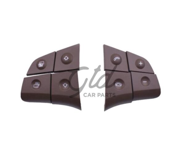 Botões Volante Castanho Mercedes-Benz Classe ML GL W164 X164 2006-2009