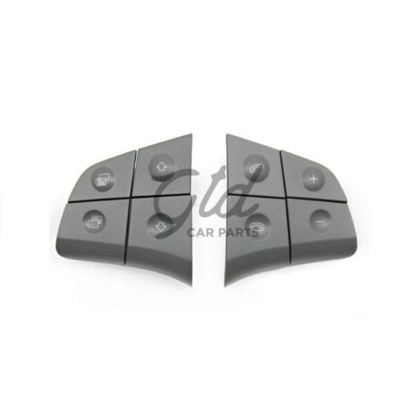 Botões Volante Cinza Mercedes-Benz Classe ML GL W164 X164 2006-2009