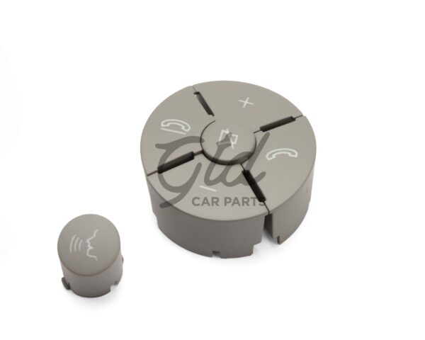 Botões Volante Cinza Mercedes-Benz Classe C E GLK W204 W212 W207 X204 2007-2013 - Image 2