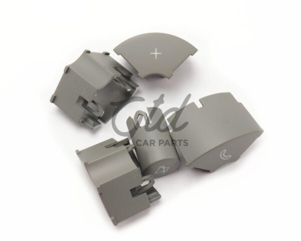 Botões Volante Cinza Mercedes-Benz Classe C E GLK W204 W212 W207 X204 2007-2013 - Image 5