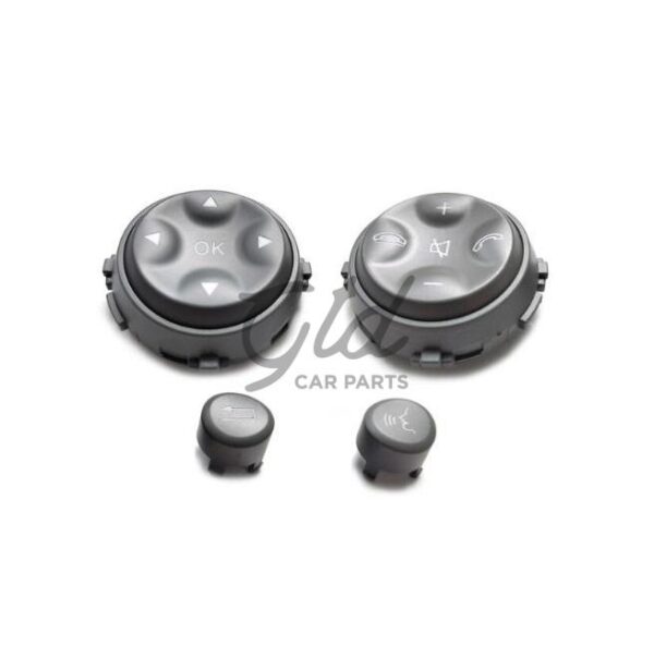 Botões Volante Cinza Mercedes-Benz Classe S W221 2006-2009