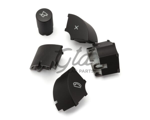 Botões Volante Preto Mercedes-Benz Classe C E GLK W204 W212 W207 X204 2007-2013 - Image 6