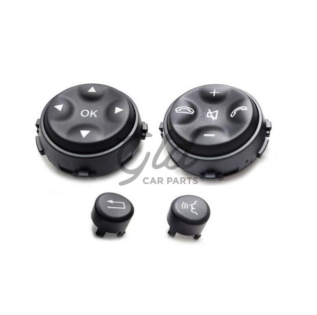 Botões Volante Preto Mercedes-Benz Classe S W221 2006-2009
