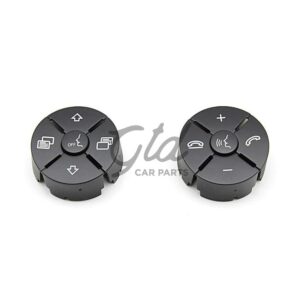 Botões Volante Preto Mercedes-Benz Classe R ML CLS SL W251 W164 W230 W219 2007-2017
