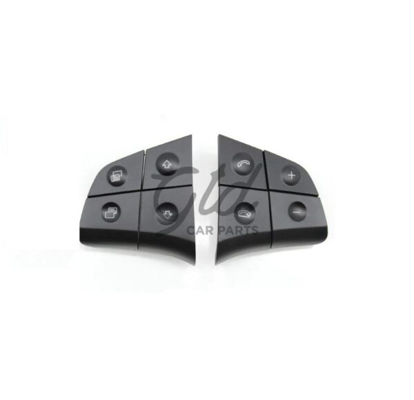 Botões Volante Pretos Mercedes-Benz Classe ML GL W164 X164 2006-2009 - Image 3