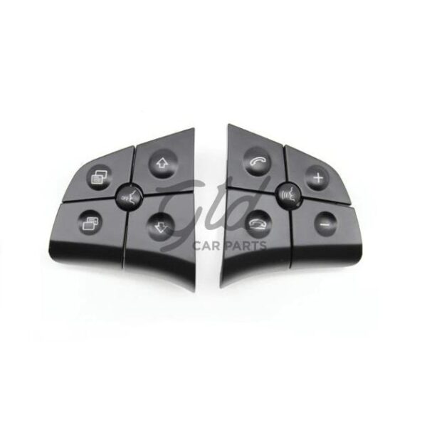 Botões Volante Pretos Mercedes-Benz Classe B R ML W164 W245 W251 2006-2010