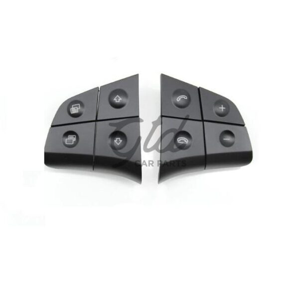 Botões Volante Pretos Mercedes-Benz Classe ML GL W164 X164 2006-2009