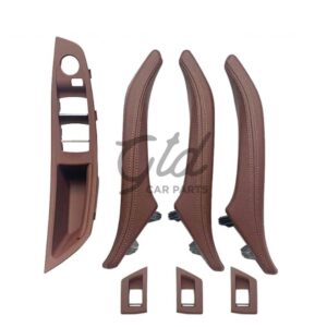 KIT Puxadores Vermelho BMW Série 5 F10 F11 F18 2010-2017 S/ Esp. Rebatíveis