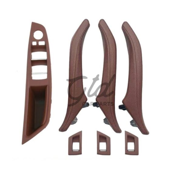 KIT Puxadores Vermelho BMW Serie 5 F10 F11 F18 C/ Esp. Rebatível