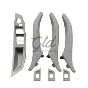KIT Puxadores Cinza BMW Serie 5 F10 F11 F18 2010-2017 S/ Esp. Rebatíveis