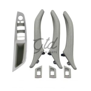 KIT Puxadores Cinza BMW Serie 5 F10 F11 F18 2010-2017 C/ Esp. Rebatível
