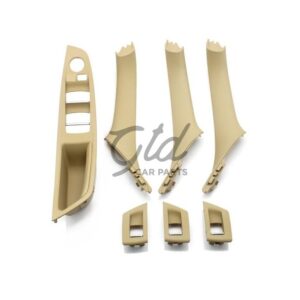 Conjunto de Puxadores Bege BMW Serie 5 F10 F11 F18 2010-2017 S/ Esp. Rebatível