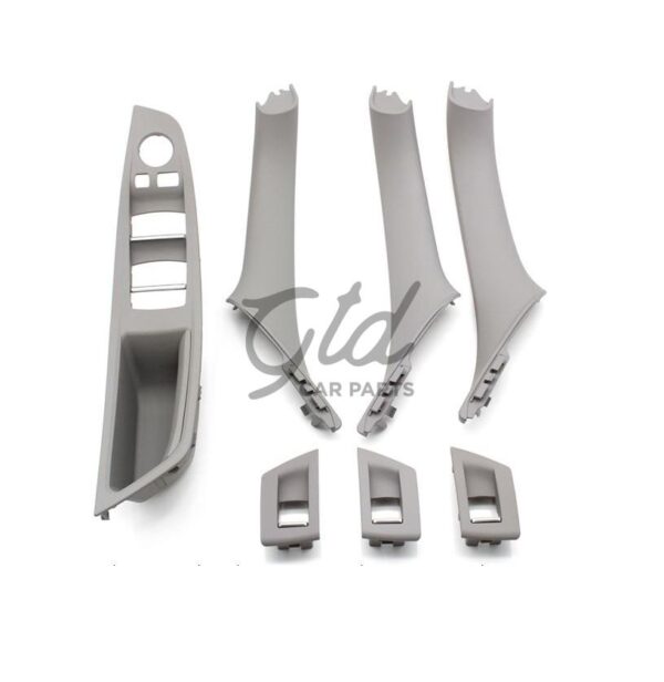 KIT Puxadores Cinza BMW Serie 5 F10 F11 F18 2010-2017 C/ Esp. Rebatível