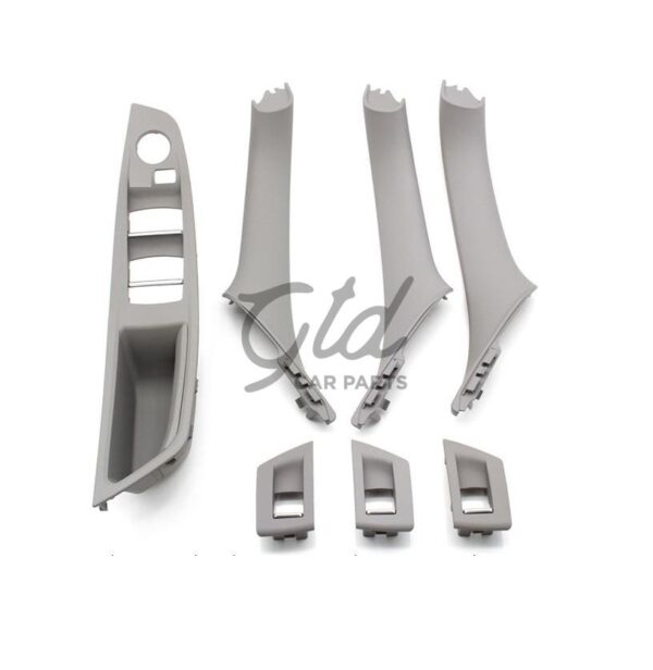 KIT Puxadores Cinza BMW Serie 5 F10 F11 F18 2010-2017 S/ Esp. Rebatível