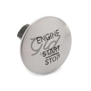 Botão START STOP Prata Mercedes-Benz Classe A B C E S W204 W205 W212 W164 W166 W221
