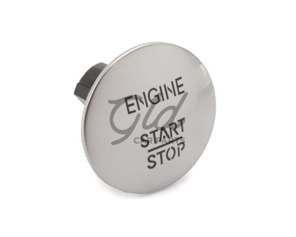 Botão START STOP Prata Mercedes-Benz Classe A B C E S W204 W205 W212 W164 W166 W221