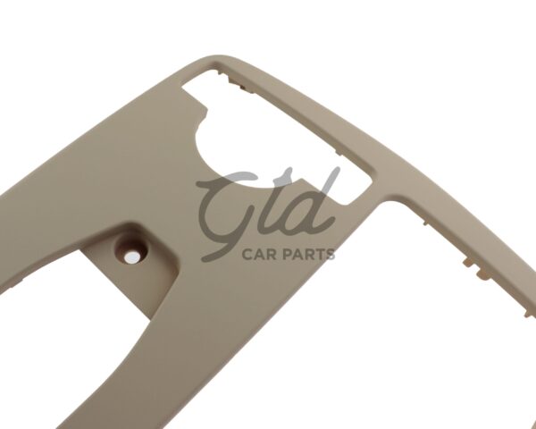 Moldura Consola Central Bege Mercedes-Benz Classe C E W204 W207 W212 2007-2013 - Image 3