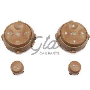 Botões Volante Castanho Mercedes-Benz Classe S W221 2006-2009
