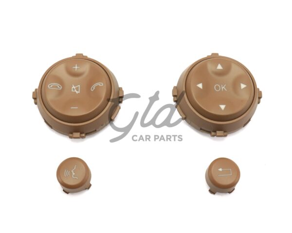 Botões Volante Castanho Mercedes-Benz Classe S W221 2006-2009
