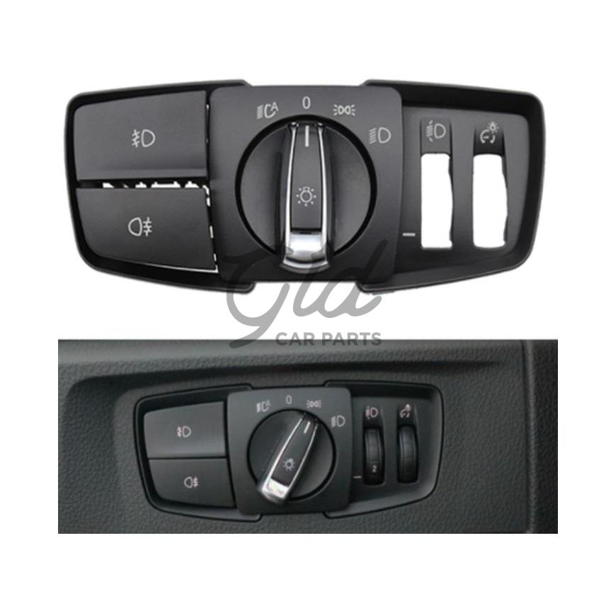 Moldura 4 Peças Comutador Luzes BMW Série 1/2/3/4 F20 F22 F30 F36