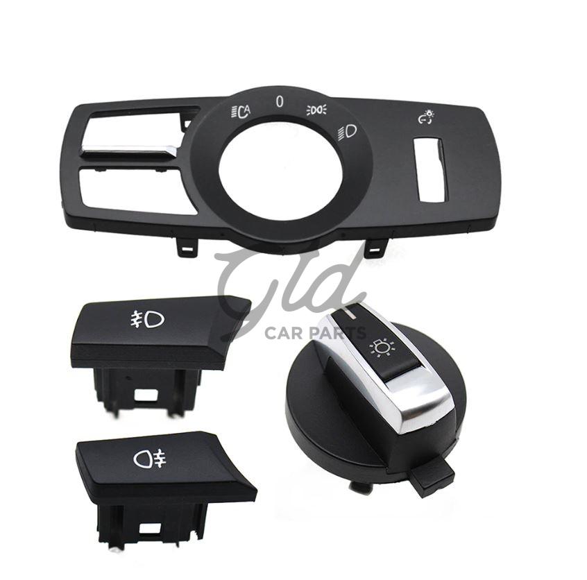 Moldura 4 Peças Comutador Luzes BMW Série 5/6/7 F10 F11 F01 F06 - Image 2