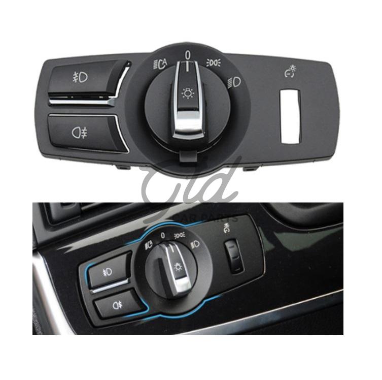 Moldura 4 Peças Comutador Luzes BMW Série 5/6/7 F10 F11 F01 F06