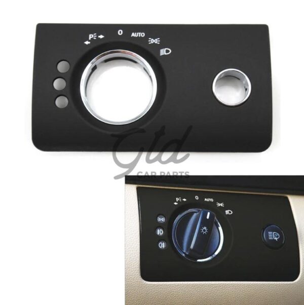 Moldura Comutador de luzes Preto Mercedes-Benz W164 ML GL 2005-2011 V3 - Image 2
