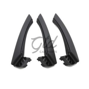 Conjunto de 3 Puxadores Pretos BMW SÉRIE 3 E90 E91 2004-2012