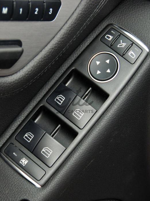 Comutador Vidros Mercedes-Benz Classe C E GLK W204 W212 2008-2014 S/ Esp. Rebatível - Image 2