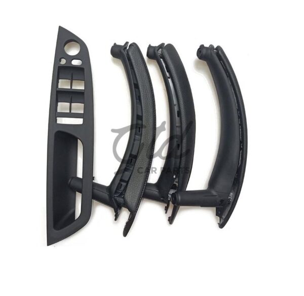 Conjunto de 4 Puxadores Preto BMW X5 X6 E70 E71 E72 2007-2014