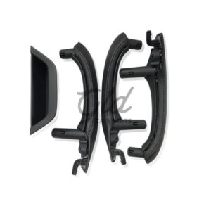 Conjunto de 4 Puxadores Preto Pele BMW X3 X4 F25 F26