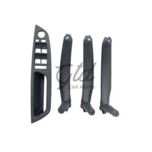 Conjunto de 4 Puxadores Pretos BMW X5 X6 E70 E71 E72 2007-2014