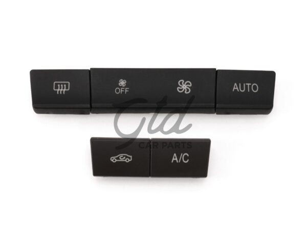 Conjunto de 5 Botões Módulo AC Manual BMW Série 1 2 3 4 F20 F30 F33 - Image 2