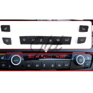 Conjunto de 9 Botões Módulo AC BMW Série 1 2 3 4 F20 F30 F33