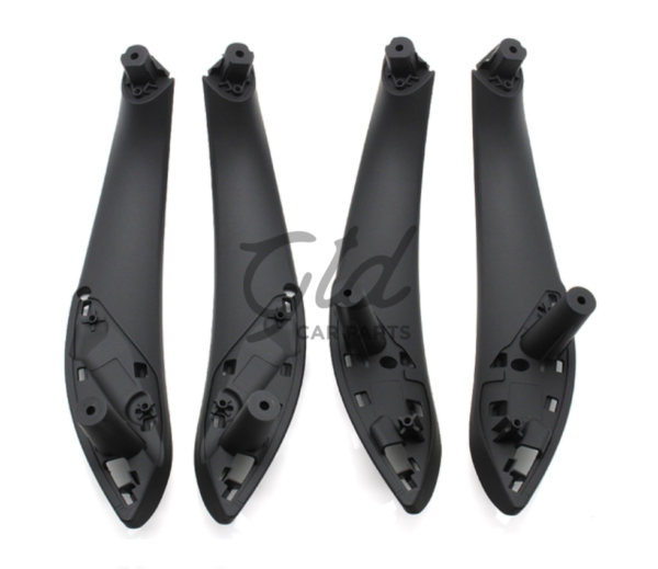 Conjunto de 4 Puxadores Pretos BMW Série 3 F30 F31 2012-2017