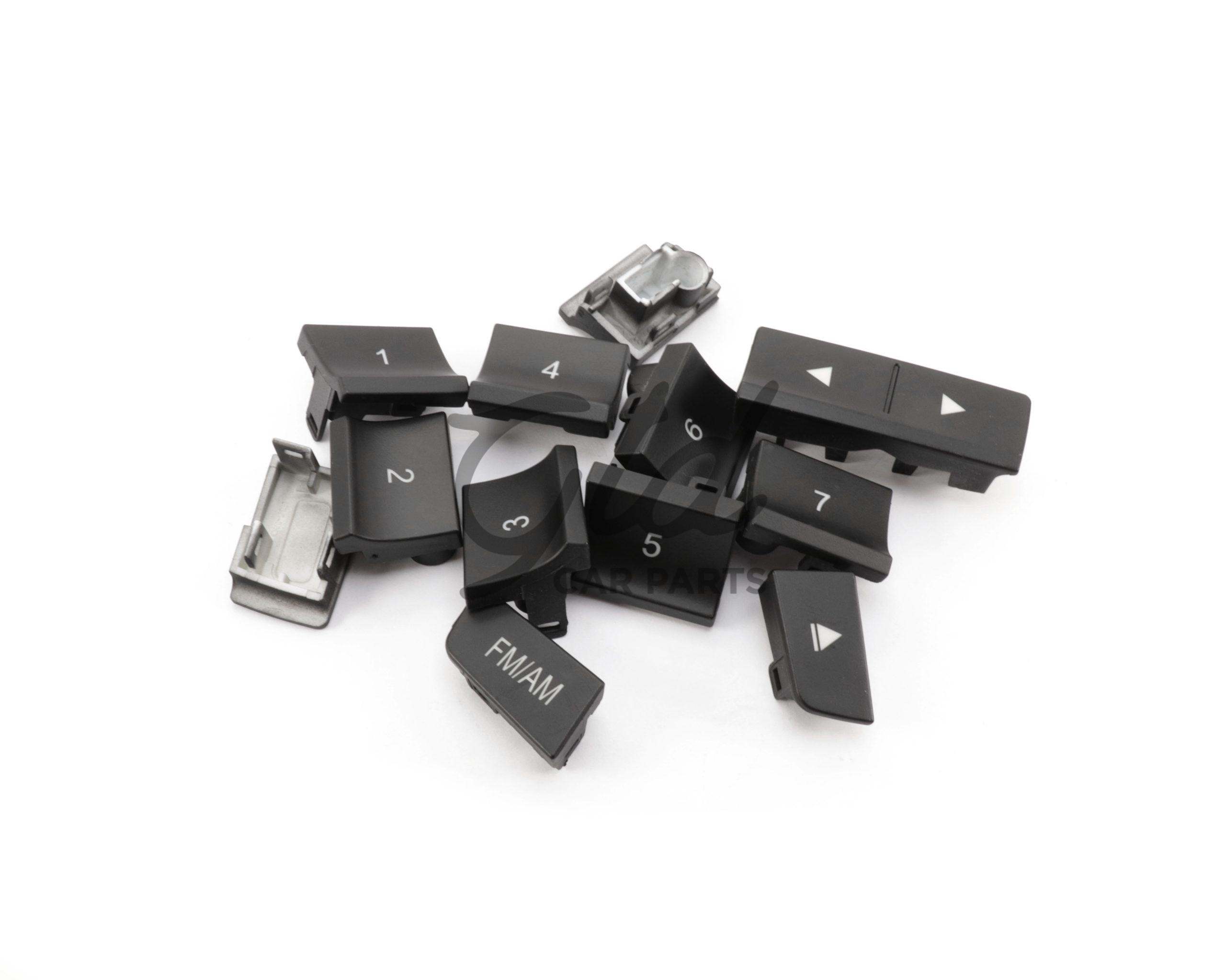 Conjunto de 12 Botões Módulo Rádio BMW Série 1/2/3/4 F20 F30 F33 2011-2017 - Image 2