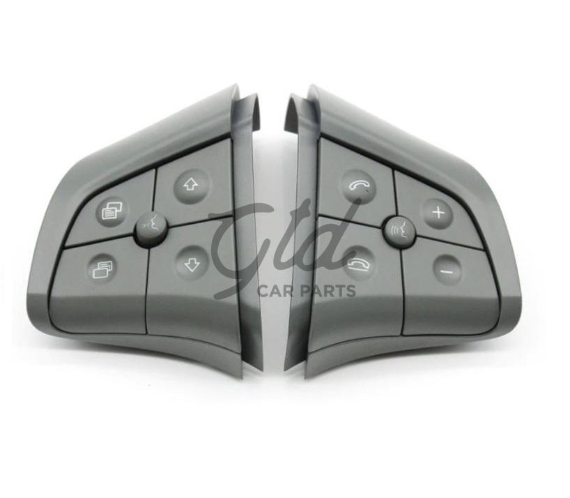 Botões Volante Cinza Mercedes-Benz Classe B R GL W164 W245 W251 2006-2010