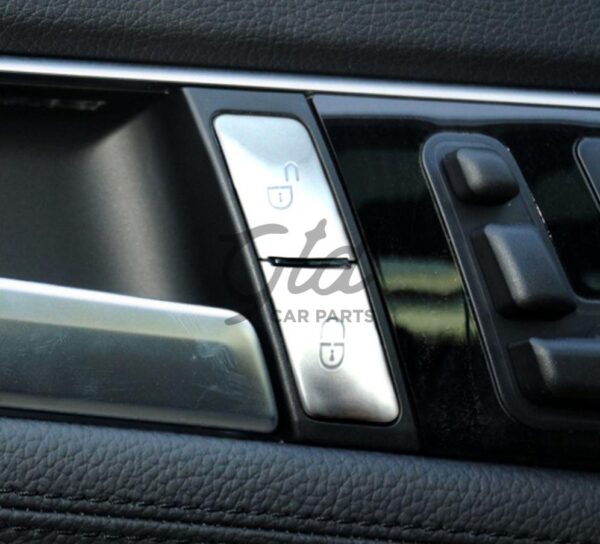Botões Fecho de Portas Cromado Esquerdo Mercedes-Benz Classe A B C E GL CLA W204/212/166 2007-2019 - Image 2