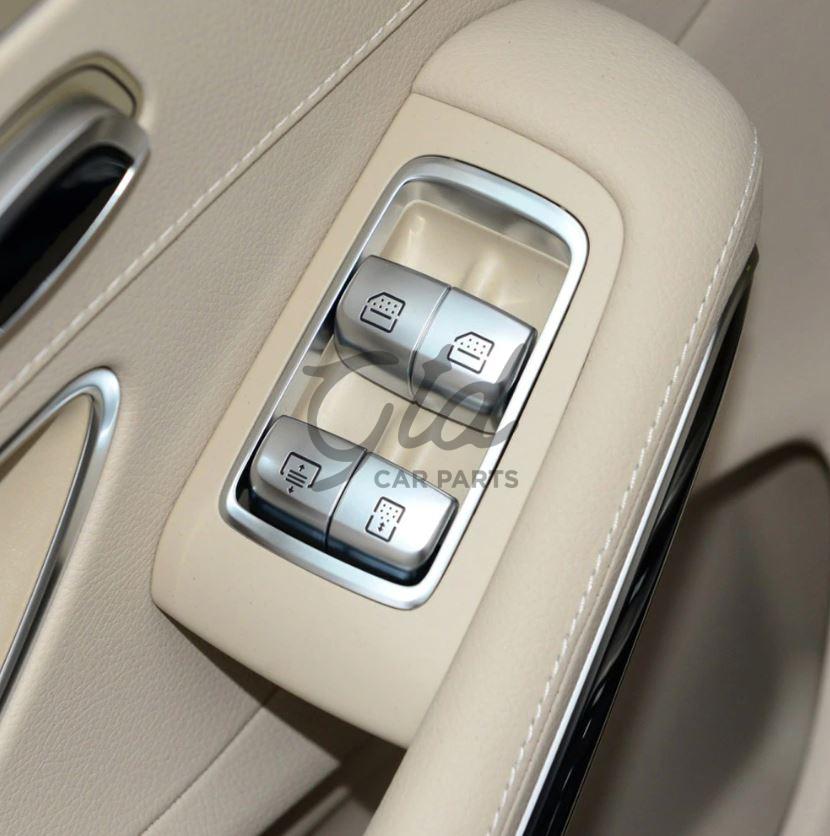 Comutador Vidros Traseiro Bege Mercedes-Benz Classe S/E W222 W213 2014-2022 - Image 2